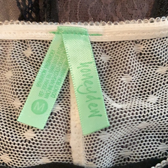 Black n White scant panty duo - Picture 3 of 4